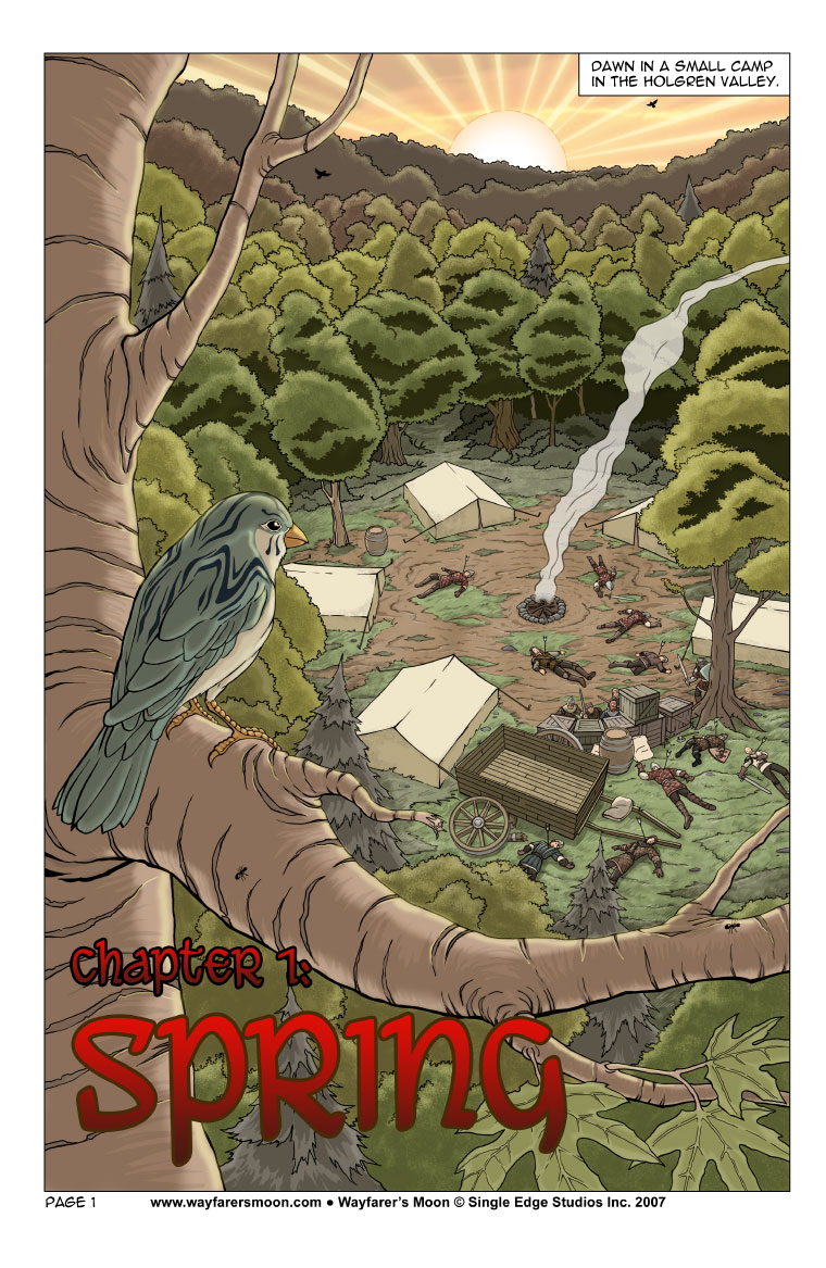 Wayfarer's Moon - Comic