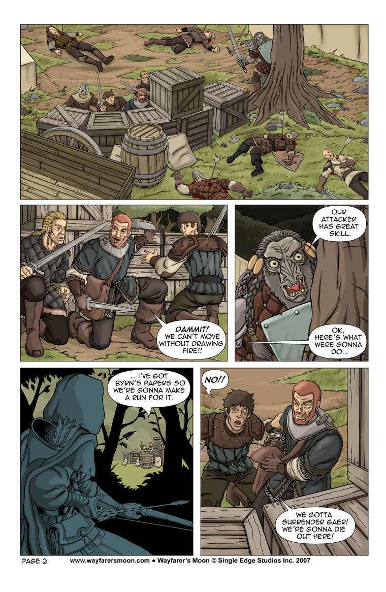 Wayfarer's Moon - Comic